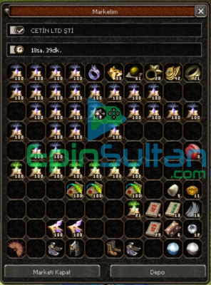 2600 TANE EFSUN NESNESİ