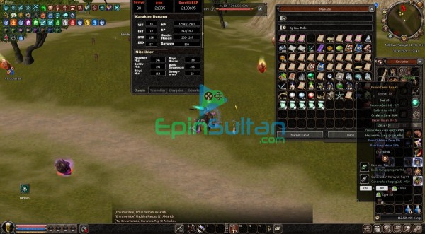 30 Level Full + Full boss dönmelik hava p 5 k ep +110 m para + 50 hırsız + 15 hırsız