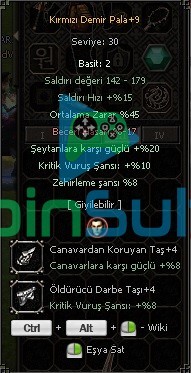 45 ORT 10 KRİTİK 8 ZEHİR KDP +4 TAŞLI