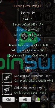 +50 ORT KDPLİ 62K METİN HASARLI 62 LEVEL SAVAŞCI