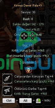 +9 48 ORT 12 GÜÇ 5 KRİTİK 3 YARI KDP