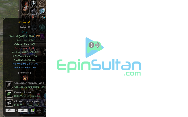 +9 KİN EŞSİZ