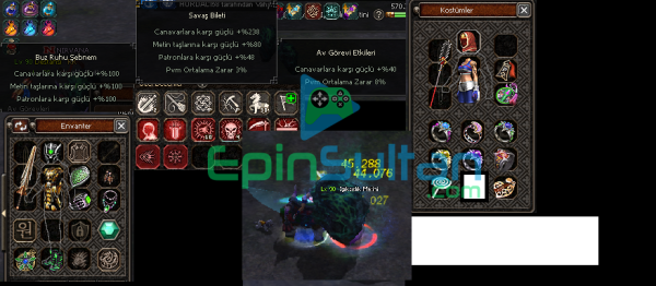 90 Lv 1m Dereceli 43k hasarlı hesap