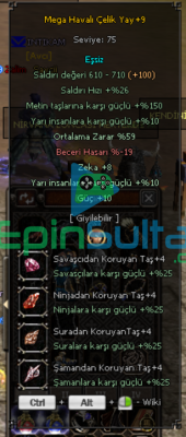 95 lvl NINJA 5DE5 RUHSUZ +9 MEGALI KARAKTER FUL APSIF FULL SIMYA FUL