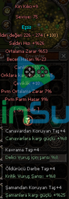 FULL EVRİM +9 KİN KILICI KELEPİRRRR